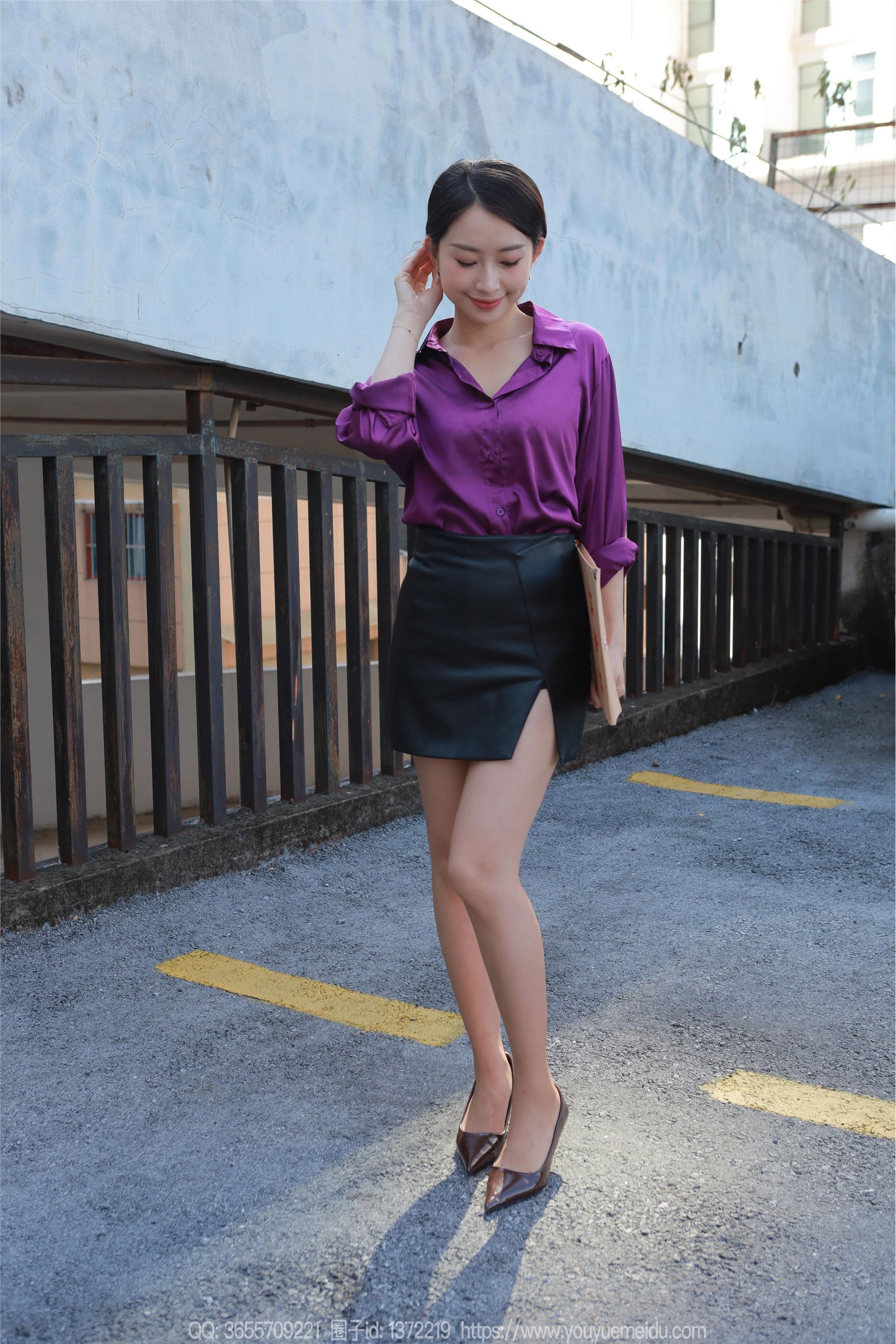 IESS异思趣向  2024.12.11 丝享家 1921 小婕《紫色韵味》